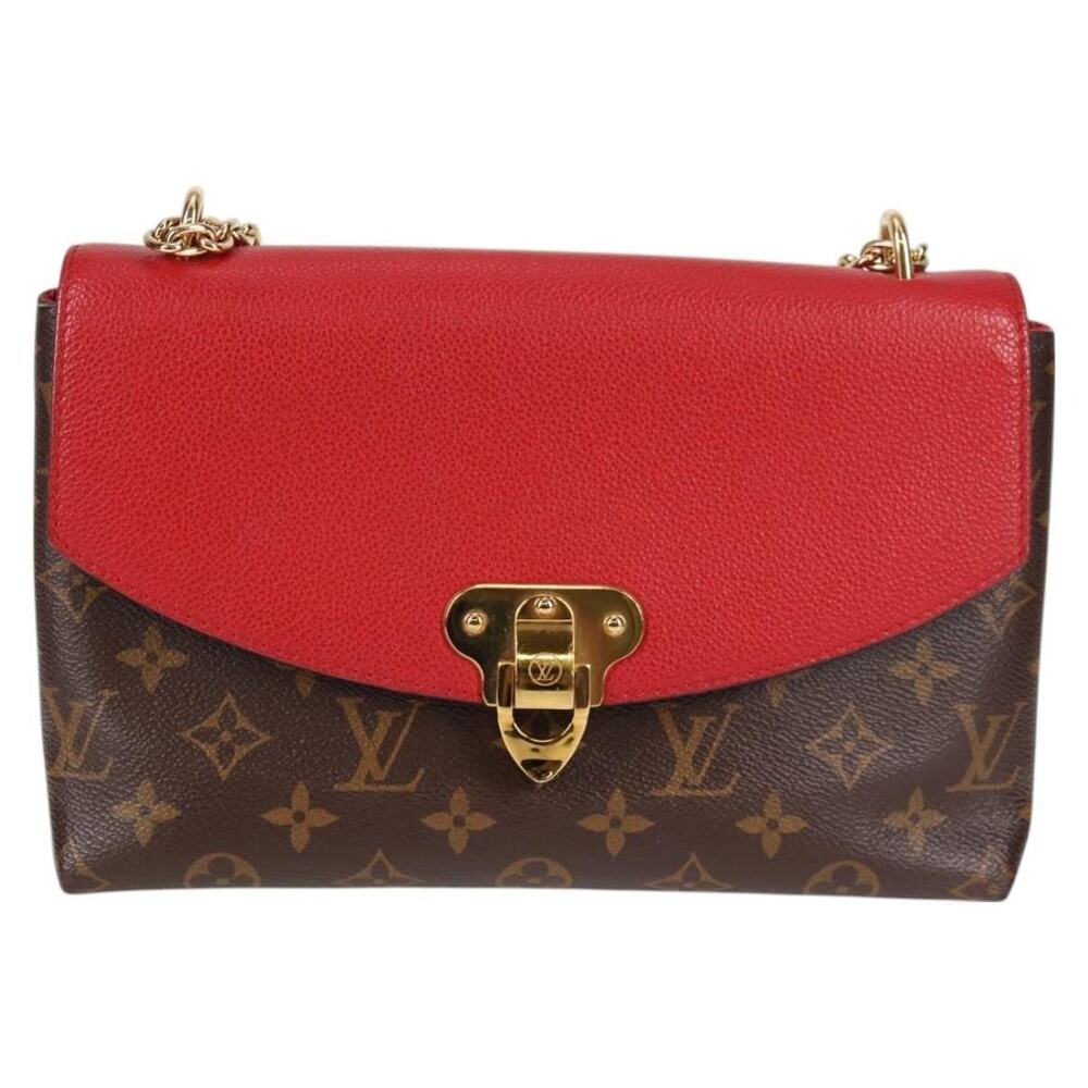 Louis Vuitton Monogram Sun Placide Shoulder Bag Red